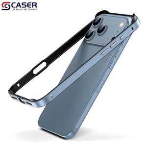 Cover per <span class=keywords><strong>iPhone</strong></span> Serie 17 (11-18 <span class=keywords><strong>Pro</strong></span> Max) in Lega di Alluminio Pura con Angoli Rialzati in Silicone, Protezione Anticaduta e Dissipazione del Calore - Product Image 5