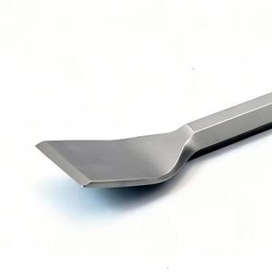 Ciseau à pointe plate de qualité artisanale, acier au chrome-vanadium haute dureté, manche rond/carré, résistant aux chocs, <span class=keywords><strong>pour</strong></span> la maçonnerie, les portes et les fenêtres - Product Image 6