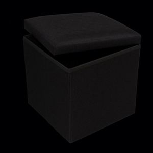 Modern <b>Stool</b> Living Room Furniture <b>Storage</b> Box Fabric Stainless Steel Bamboo Highest Quality Sample Available <b>Stools</b> Counter - Product Image 3