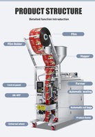 Machine à emballer de pâte d'arachide de sachet de ghee de mayonnaise de la CE machine à emballer de pâtes pour le yaourt