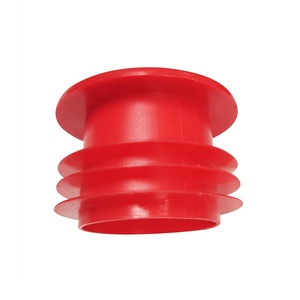 Industrieel Ontwerp Vierkant Uiteinde Dop Moer Plug Vrouwelijke Schroefdraad Buis Stalen Inzetstukken Met Plastic Eindkap - Product Image 1