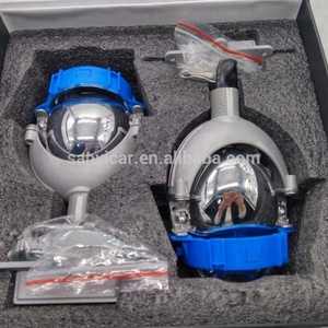 SANVI Car Bi LED Projector Lens Auto Head Light Bulb 35W 6000K H4 H7 9006 Automobile LED Q5 Fog Work Headlight Lamp - Product Image 6