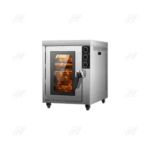 Mesin panggang ayam panggang multifungsi, peralatan Oven ayam panggang komersial multifungsi
