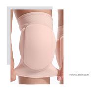 En stock Genouillères de Pole Dance Genouillères épaisses avec poignée en gel Genouillères en silicone collantes