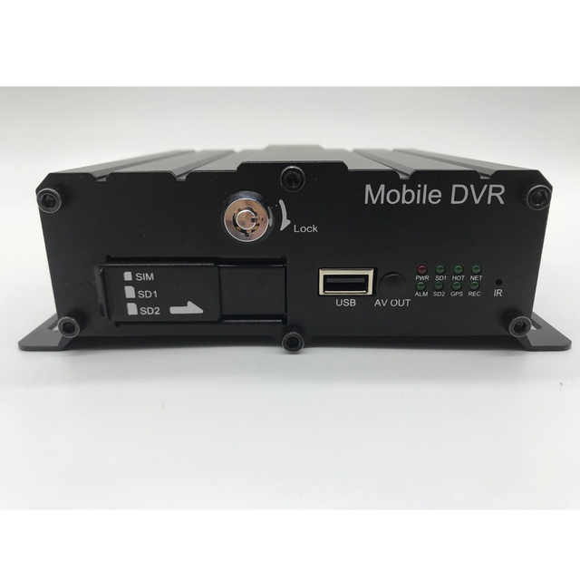 4CH Mobile DVR Support 3G 4G Wifi GPS MDVR with Car Bus Truck Vehicles Camera Recorder Waterproof Max Chinese Storage Video