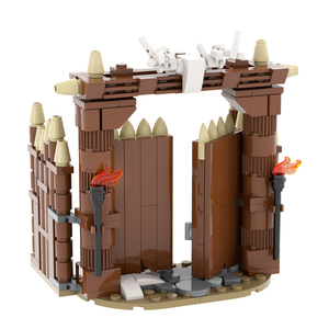 MOC5047 Puerta de <span class=keywords><strong>Campamento</strong></span> Vikingo, Escena <span class=keywords><strong>Militar</strong></span>, Bloques de Construcción de Modelos, Juegos de Construcción <span class=keywords><strong>para</strong></span> <span class=keywords><strong>Niños</strong></span>, Juguetes Educativos Creativos <span class=keywords><strong>para</strong></span> <span class=keywords><strong>Niños</strong></span> - Product Image 5