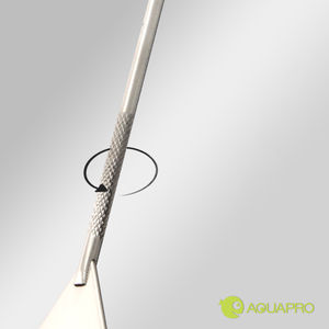 AQUAPRO-Aplatisseur de sable Pro écologique en acier inoxydable, accessoires d'aquarium, équipement pour <span class=keywords><strong>aquascaping</strong></span> - Product Image 5