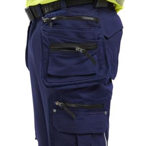 BLAKLADER - 199316428933C58 Pantalones elásticos de 4 vías Hi-Vis Azul marino/Amarillo-EAN 7330509716311 ROPA DE TRABAJO DE LA HI-VIS - Product Image 5