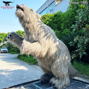 Megatherium Animatrónico Realista de la Edad de Hielo, Perezoso Gigante Robótico Personalizable con Movimientos Realistas - Product Image 2