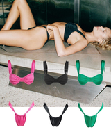 Custom Logo Badpak Meisjes Recyclen Badmode Luxe Duurzame Badpakken Merk Bikini