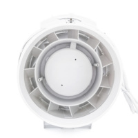 Ventilateur axial à haute pression et faible bruit de 6 pouces avec roulement à billes pour le refroidissement dans les salles de lecture/salles de bain