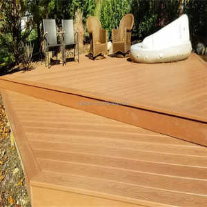 VANJOIN 3D Grain de bois gaufrage profond terrasse extérieure en <span class=keywords><strong>PVC</strong></span> WPC <span class=keywords><strong>prix</strong></span> surprise surface antidérapante terrasse de <span class=keywords><strong>sol</strong></span> - Product Image 5