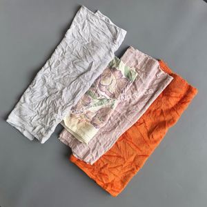 Paños de limpieza de toalla recuperada, trapos de limpieza de algodón, trapos de pintura de colores industriales para limpieza - Product Image 1