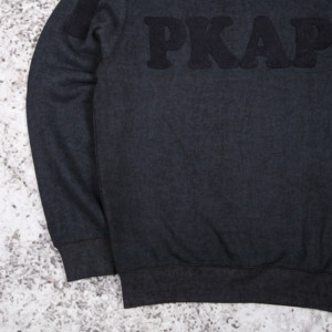 Felpa a girocollo ricamata asciugamano Streetwear personalizzato 100% in cotone oversize felpa <span class=keywords><strong>senza</strong></span> <span class=keywords><strong>cappuccio</strong></span> da <span class=keywords><strong>uomo</strong></span> - Product Image 5