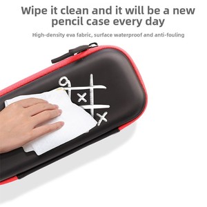 Astuccio per cancelleria per bambini, scuola primaria, classi 1-3, chiusura con cerniera, design animale, astuccio pratico di grande capacità, blu - Product Image 4