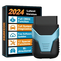 Komplett Neues System HUMZOR Z100 Elite Auto OBD2 Code-Lesegerät Scanner 17 Reset-Dienste IMMOKey Auto-Diagnosegerät 1 Jahr Garantie