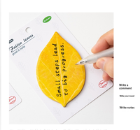 Notes adhésives créatives en forme de feuille d'alien, multi-usages, style Instagram, pour étudiants et bureau, messages/rappels, 25 unités