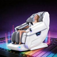 Fauteuil de massage professionnel pliable et portable à ondes soniques, mécanisme 3D, relaxation corporelle complète L65YB, vente en gros personnalisée