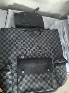 Sac à dos à carreaux personnalisé pour <span class=keywords><strong>homme</strong></span>, grande capacité, décontracté, pour le bureau, les trajets quotidiens, les voyages d'affaires, sac de <span class=keywords><strong>travail</strong></span> tendance pour <span class=keywords><strong>ordinateur</strong></span> - Product Image 5