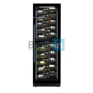 Built-in or Free Standing 116 Bottles Dual Zone Wine Cooler