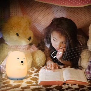 <span class=keywords><strong>Veilleuse</strong></span> haut-parleur sans fil contrôle tactile BT musique Audio Portable LED chambre décor sommeil lumière Led intelligent atmosphère lampe - Product Image 6