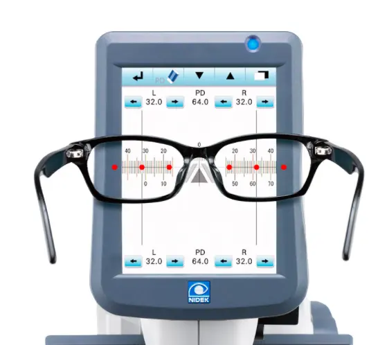 Otomatik kalibrasyon programı optik kullanımı ile optometri ekipmanları otomatik dijital Lensmeter UV ölçümü