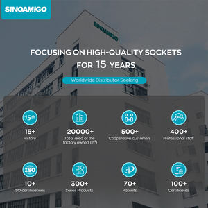 SINOAMIGO UKCA CE 8000W 32A Enchufes y Tomas de Corriente Eléctricas para Reino Unido/UE, Riel de Alimentación Extensible, Toma de Corriente Colgante - Product Image 6