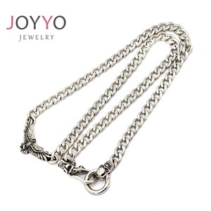 Collier pour homme en acier inoxydable 316l de style moto hardcore, style punk heavy metal - Product Image 2