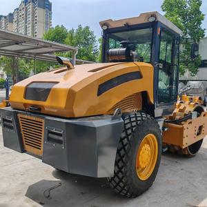 2025 7ton/8ton/12ton yüksek kalite fabrika yol makinesi satılık tek davul actor ktör titreşimli toprak silindiri - Product Image 3