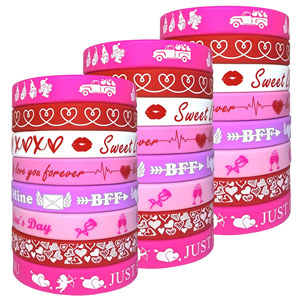 Pulsera de Silicona Personalizada para la Concientización sobre el Cáncer de Mama, Regalos de Bienvenida de Silicona, Brazalete de Goma - Product Image 1