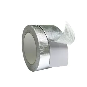 Glasfaser-Aluminiumfolie-Thermbarriere klebriges gesichertes Wärme-Reflexionsband für Schlauchgebrauch