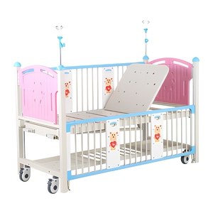 Cama Hospitalaria Pediátrica Manual de 2 Funciones para Bebés y Niños, con 2 Manivelas, Venta al por Mayor - Product Image 4