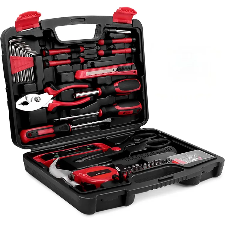 professional 216 pcs big electrician socket set tool kit box wrench free shipping mechanic tools full automotive set box
