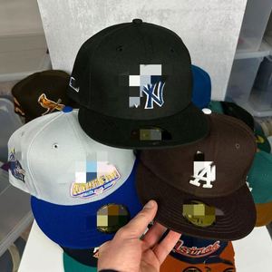 59 Mũ bóng chày New Era Fifty Fitted chất lượng cao, kiểu dáng thể thao, khóa snapback, dành cho nam, bán buôn - Product Image 3