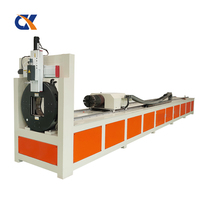Machine de découpe plasma CNC à prix abordable pour le découpage et le poinçonnage de trous, type selle, pour le traitement des tuyaux