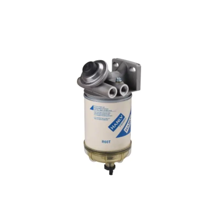 Ensemble de filtre de séparateur d'eau de carburant de qualité supérieure Filtre à carburant diesel automatique R60P R60T