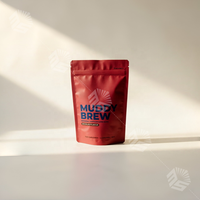 Pochette Ziplock Personnalisée Mate Brillante Imprimée UV, Résistante à l'Humidité, pour Emballage Alimentaire, Formats 125G, 250G, 500G, 1000G