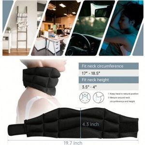 Attelle cervicale respirante en mousse souple Cervicorrect, traction cervicale, protection professionnelle confortable, unisexe, soins corporels - Product Image 6