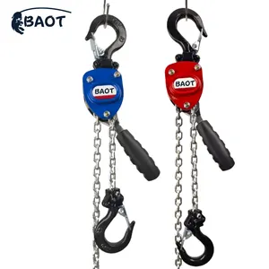 0.25ton Hướng dẫn sử dụng đòn bẩy oist Mini Chuỗi tay ratcheting LEVER hoist