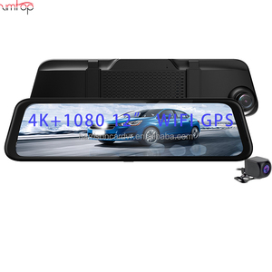 4K Mirror Dash <span class=keywords><strong>Cam</strong></span> mit Hardwire Kit (für 24H Park modus) und 33ft Verlängerung kabel (für Rückfahr kamera) - Product Image 2