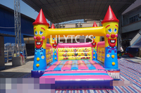 Lilytoys petit pull gonflable populaire extérieur de clown de cirque pour enfants