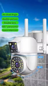 IPC360 Home Outdoor lente dual WIFI cámara de seguridad Seguimiento de movimiento PTZ lente dual cámara CCTV - Product Image 2