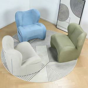 Poltrona da Lettura per Bambini con Supporto Lombare, Ecologica, Portatile, Stile Camera da Letto, Divanetto Singolo - Product Image 6