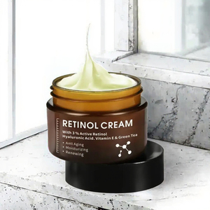 自社ブランド有機抗しわフェイスクリーム3% レチノールビタミンEとヒアルロン酸保湿剤でしわ除去 - Product Image 3