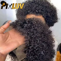 Wig Bob Pendek Rambut Manusia Virgin Grosir, Keriting, Tanpa Lem, Kepadatan 300%, Tidak Kusut, Tidak Rontok, Untuk Wanita Kulit Hitam