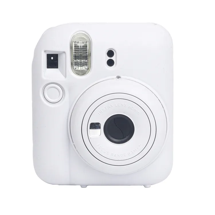 Ingrosso per FUJIFILM instax mini 12 custodia protettiva per fotocamera in Silicone morbido (bianco)