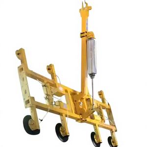 آلة رفع الزجاج بالتفريغ الهوائي مع 12 كأس شفط، هيكل فولاذي قادر على رفع ألواح زجاجية ثقيلة تصل إلى 1 طن - Product Image 1