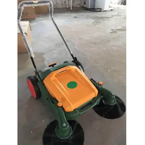 Electric Walk Behind Garden Road Floor Sweeper Hand Push Floor Sweeping Machine