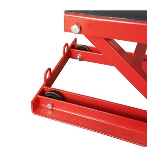 Gato de elevación de tijera para motocicleta, soporte de elevación de crucero hidráulico de alta resistencia, 1500LBS - Product Image 3