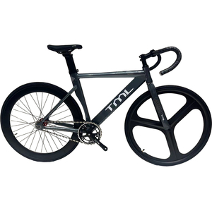 700c Aluminio Fixed Gear Cruiser Bike - Urban Commuter <span class=keywords><strong>Fixie</strong></span> Ligero <span class=keywords><strong>Bicicleta</strong></span> de una sola velocidad - Product Image 6